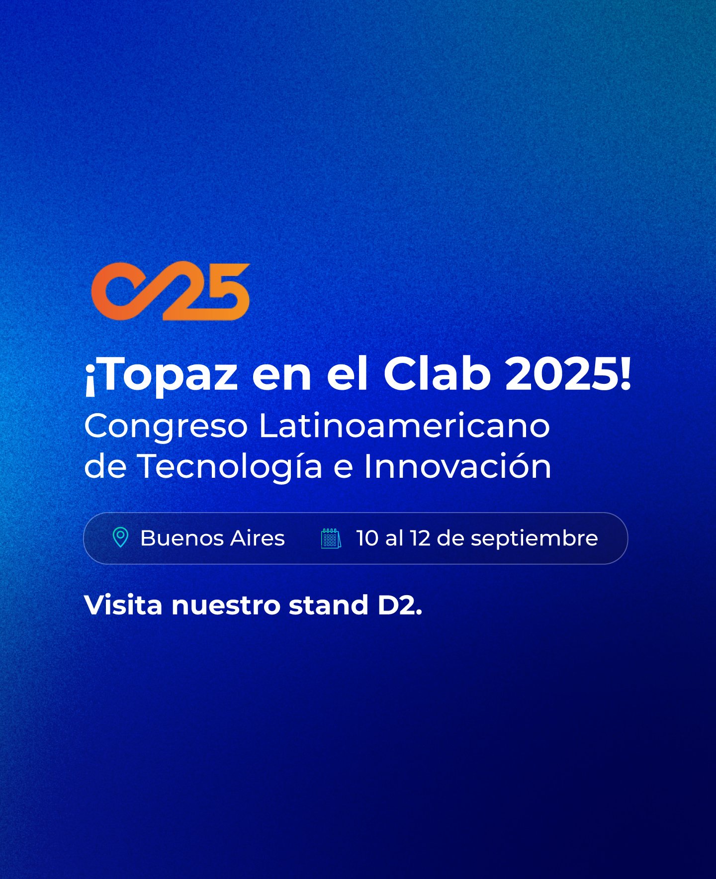 Topaz en el Clab 2025